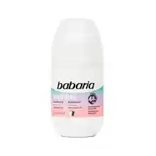 Desodorante Roll On Invisible Babaria Alcohol 0% 50 ml