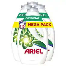 Detergente líquido Ariel para 116 lavados