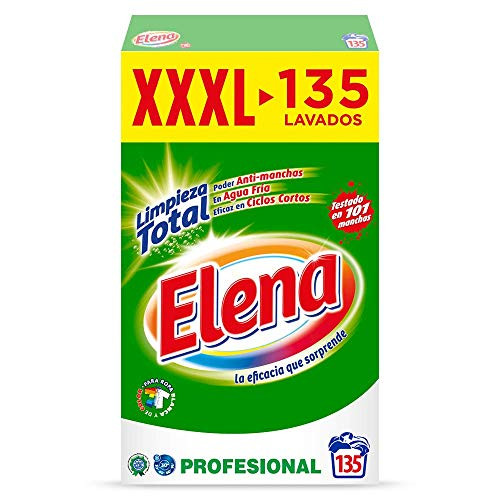 Detergente para lavadora Elena XXXL - 135 dosis