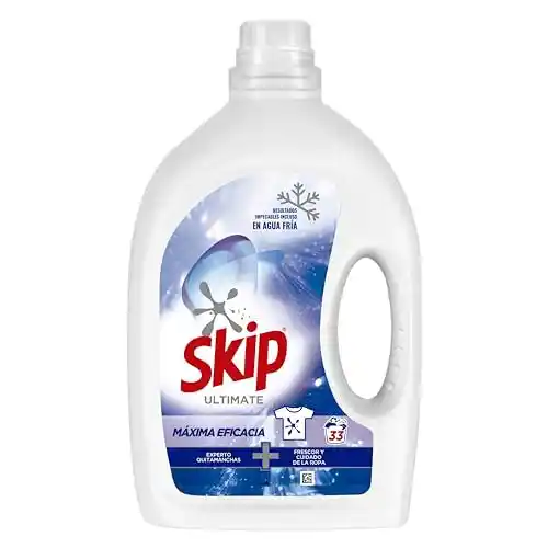 Detergente Skip Ultimate Máxima Eficacia 33 Lavados