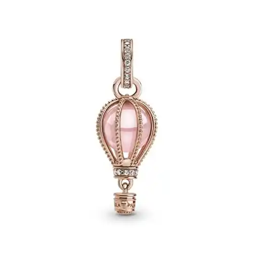 Dijes de viaje PANDORA chapados en oro rosa de 14 quilates