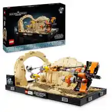 Diorama LEGO Star Wars Carrera de Vainas de Mos Espa
