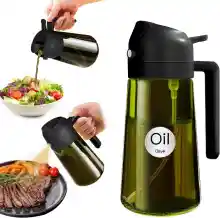 Dispensador de Aceite de Oliva 2 en 1 con Spray