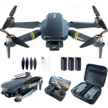 Dron con Cámara 4K HD, 84 min de vuelo (3 baterías) y alcance 800 m