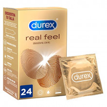 Durex Preservativos Sensitivos Real Feel - 24 condones