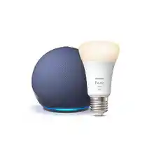 Echo Dot 5ª Generación Alexa + Bombilla inteligente Philips Hue