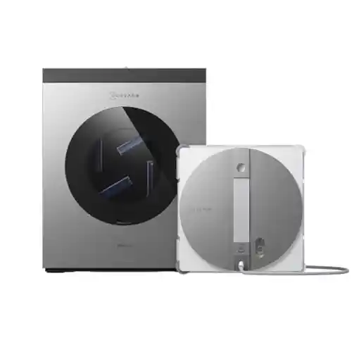 ECOVACS WINBOT W3 OMNI Robot Limpiacristales con estación y autolavado de mopa