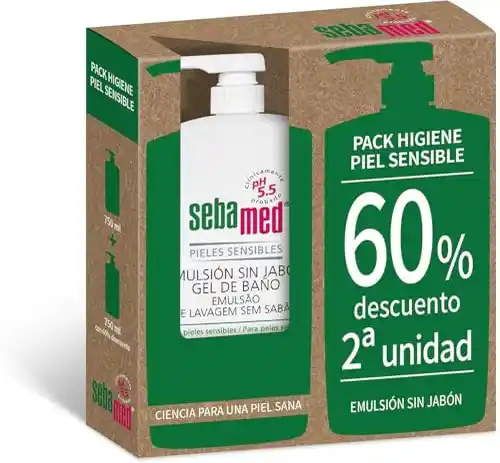 Emulsión Gel de Baño Sebamed 2x 5L