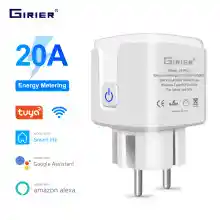 Enchufe domótico WiFi 20A Alexa Google Tuya