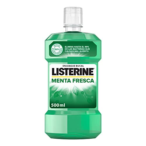 Enjuague bucal menta fresca Listerine 500 ml