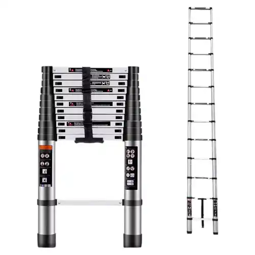 Escalera Plegable Aluminio de 4,4 metros