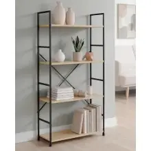 Estantería Livan Home Mara con 4 baldas (112,5x60x23,5cm)