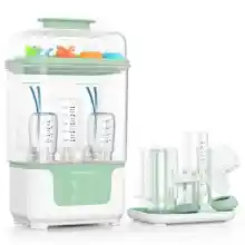 Esterilizador y secador eléctrico Momcozy 4 en 1 para 6 biberones y accesorios