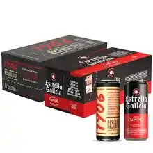 Estrella Galicia Especial y 1906 Reserva Especial - Pack Combinado de Cerveza con 20 Latas de 33 cl