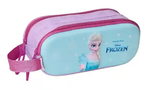 Estuche doble 3D Frozen.