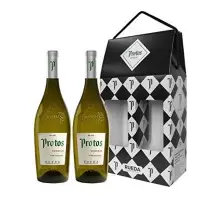 Estuche Vino Blanco 2 botellas 75cl Protos Verdejo