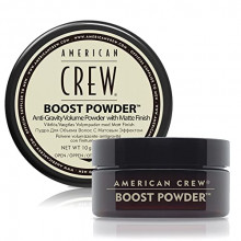 Fijador de cabello American Crew Boost Powder Polvos Pelo Hombre, Antigravedad y Volumen con Acabado Mate, 10 g
