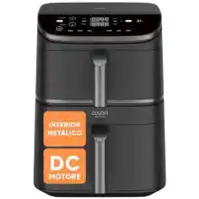 Freidora de aire COSORI Turbo Tower (10,8 L) vertical con doble cesta