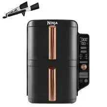 Freidora de aire Ninja Double Stack XL 9,5L con accesorios