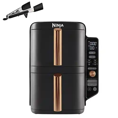 Freidora de aire Ninja Double Stack XL 9,5L con accesorios