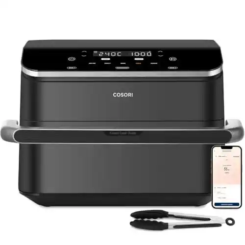 Freidora de Aire WiFi 10L Cosori Dual Blaze Twinfry Chef Edition