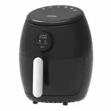 Freidora Jocca digital de aire caliente con capacidad de 2 litros, 1000W de potencia