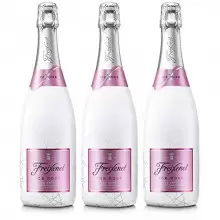 Freixenet - Ice Rose cava rosado botella 75 cl - Pack de 3 botellas - 2250 ml