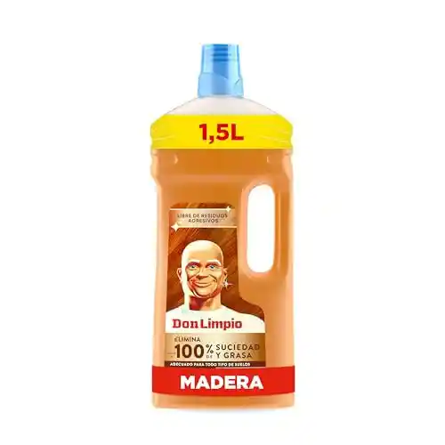 Friegasuelos líquido Don Limpio Madera 1.5L