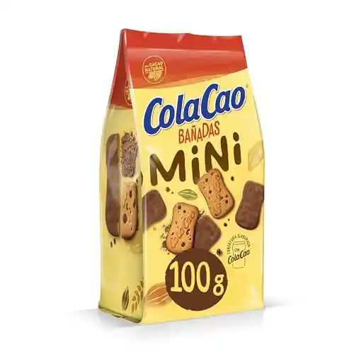 Galletas bañadas ColaCao Mini Galleta de 100 gr.