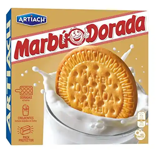 2 paquetes de Galletas Marbú Dorada 600g