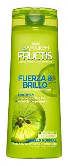 Garnier Fructis Fuerza y Brillo Champú Pelo Normal - 360 ml