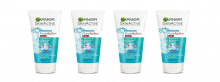 Pack 4x mascarillas exfoliantes Garnier Skin Active - Pure Activo 3 en 1