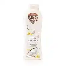 Gel de baño Tulipán Negro Coco Pure White 650ml