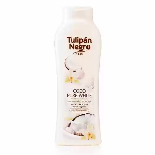 Gel de ducha 720ml Tulipán Negro Coco Pure White sólo 1€ + ENVIO GRATIS