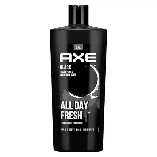 Gel de ducha y champú AXE 3 en 1 Black (700 ml)