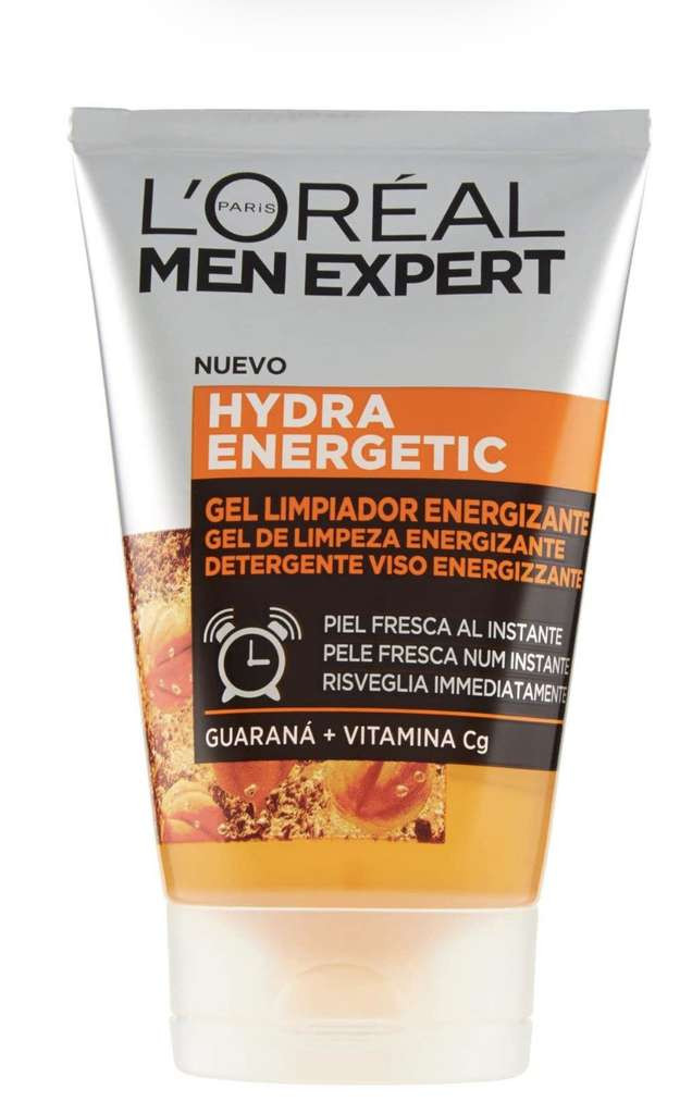Gel limpiador energizante para hombres L'Oréal Men Expert - Hydra Energetic - 100 ml