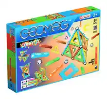 GEOMAG - CLASSIC CONFETTI 68 Piezas - Construcciones Magnéticas -Juguetes para Niños +3 Años