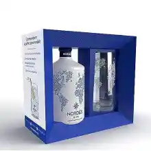 Ginebra Premium 700ml Nordés + Vaso Cristal