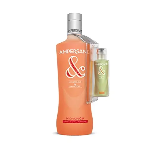 Ginebra Premium Ampersand Sabor Mango con Toque de Chilli 700ml