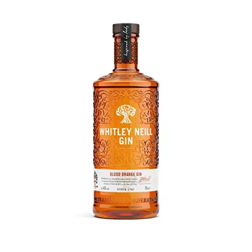 Ginebra Whitley Neill Blood Orange Gin (Naranja Sanguina) - 700 ml