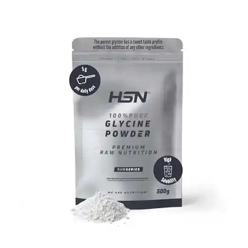 Glicina en polvo HSN (500g) de alta pureza y dulzor natural