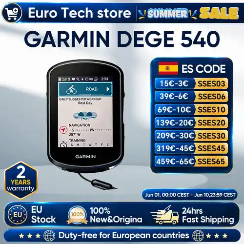 GPS de Ciclismo Garmin EDGE 540 a color