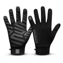 Guantes de ciclismo Nuremberg Siroko con refuerzo de silicona y detalles reflectantes
