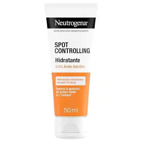 Hidratante facial Neutrogena Spot Controlling con ácido salicílico 0.5%