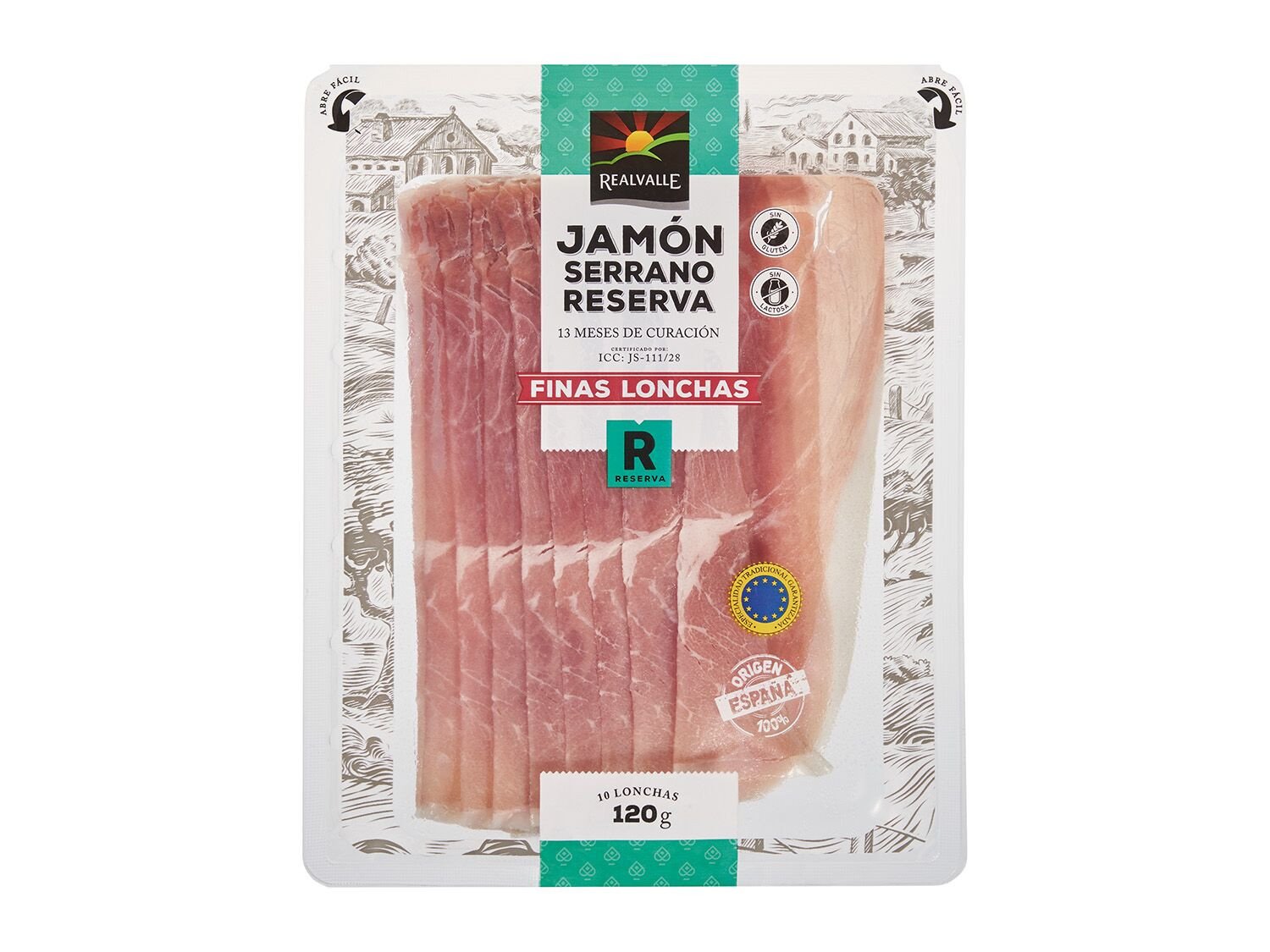 Jamón serrano reserva