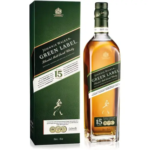 Johnnie Walker Green Label, Whisky Escocés Blended 0.7L