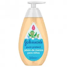 Johnson's Pure Protect - Jabón de manos, 300 ml