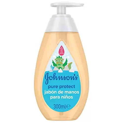 Johnson's Pure Protect - Jabón de manos, 300 ml
