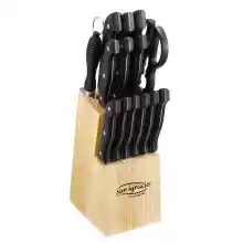 Juego de 15 cuchillos SAN IGNACIO Tenessy de cocina fabricados en acero inoxidable