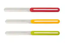 Juego de 3x Cuchillos Pelar Frutas/Verduras Arcos